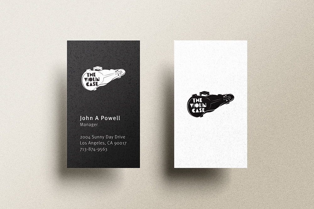 The Violin Case Business Cards
